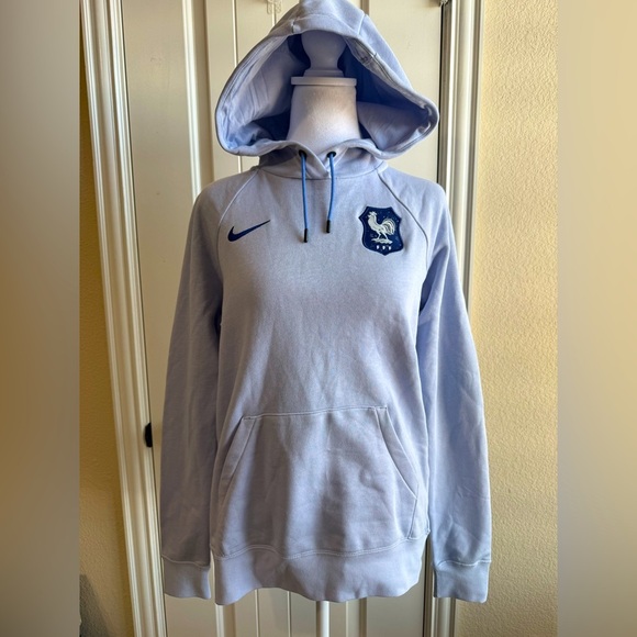 Nike FFF light blue hoodie - Picture 1 of 5